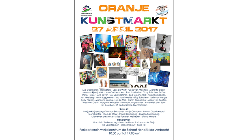 Oranje-kunstmarkt 2017